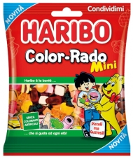 HARIBO BUSTE GR.80 PZ.30 MINI COLOR RADO